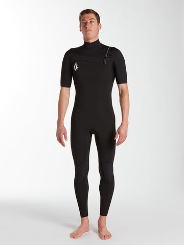 Volcom Modulator 2/2MM Short Arm Chest Zip Wetsuit
