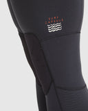 Billabong 3/2 Salty Dayz Natural Chest Zip Steamer Wetsuit