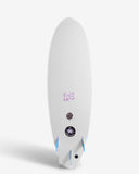 MFxLAURA SUGAR GLIDER SUPER SOFT - GREY/SKY 6'0