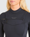 Billabong 3/2 Salty Dayz Natural Chest Zip Steamer Wetsuit