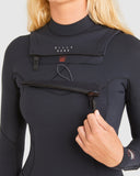 Billabong 3/2 Salty Dayz Natural Chest Zip Steamer Wetsuit