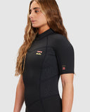 Billabong Womens 2/2mm Synergy Back Zip Springsuit