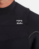 Billabong 3/2mm Furnace Natural Chest Zip Steamer Wetsuit