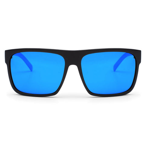 AFTER DARK Matte Black / L.I.T. Polar Mirror Blue