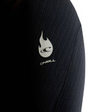 O'Neill HyperFire 3/2mm Steamer Chest Zip Wetsuit - Carbon