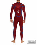 O'Neill HyperFire 3/2mm Steamer Chest Zip Wetsuit - Carbon