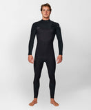O'Neil HyperFire 3/2mm Steamer Zipperless Wetsuit - Black