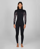 O'Neill Women's Bahia 3/2mm Steamer Chest Zip Wetsuit - Follow The Sun
