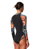 O'Neill Women's Bahia FZ Cheeky 2mm Spring Suit - Vintage Aloha